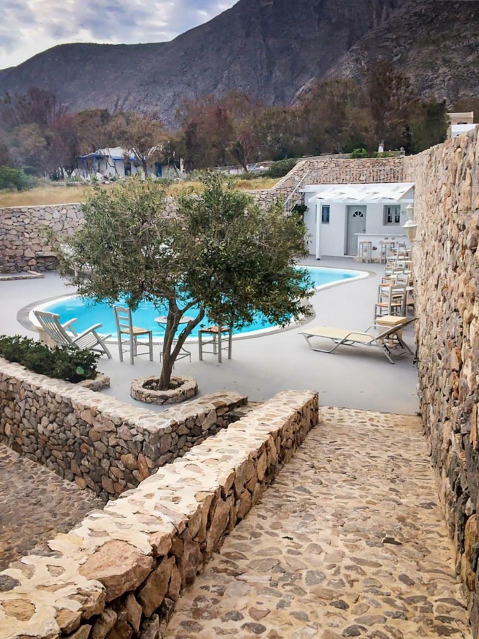 Lavarock Santorini Перисса Экстерьер фото
